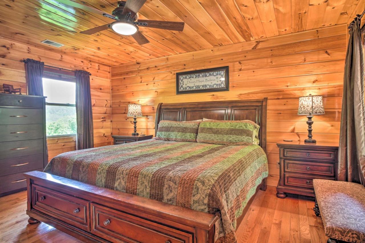 סביירוויל Pigeon Forge Cabin Sauna, Saltwater Pool And Views! מראה חיצוני תמונה