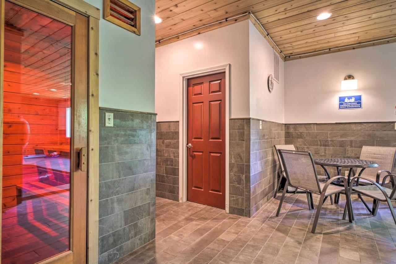 סביירוויל Pigeon Forge Cabin Sauna, Saltwater Pool And Views! מראה חיצוני תמונה
