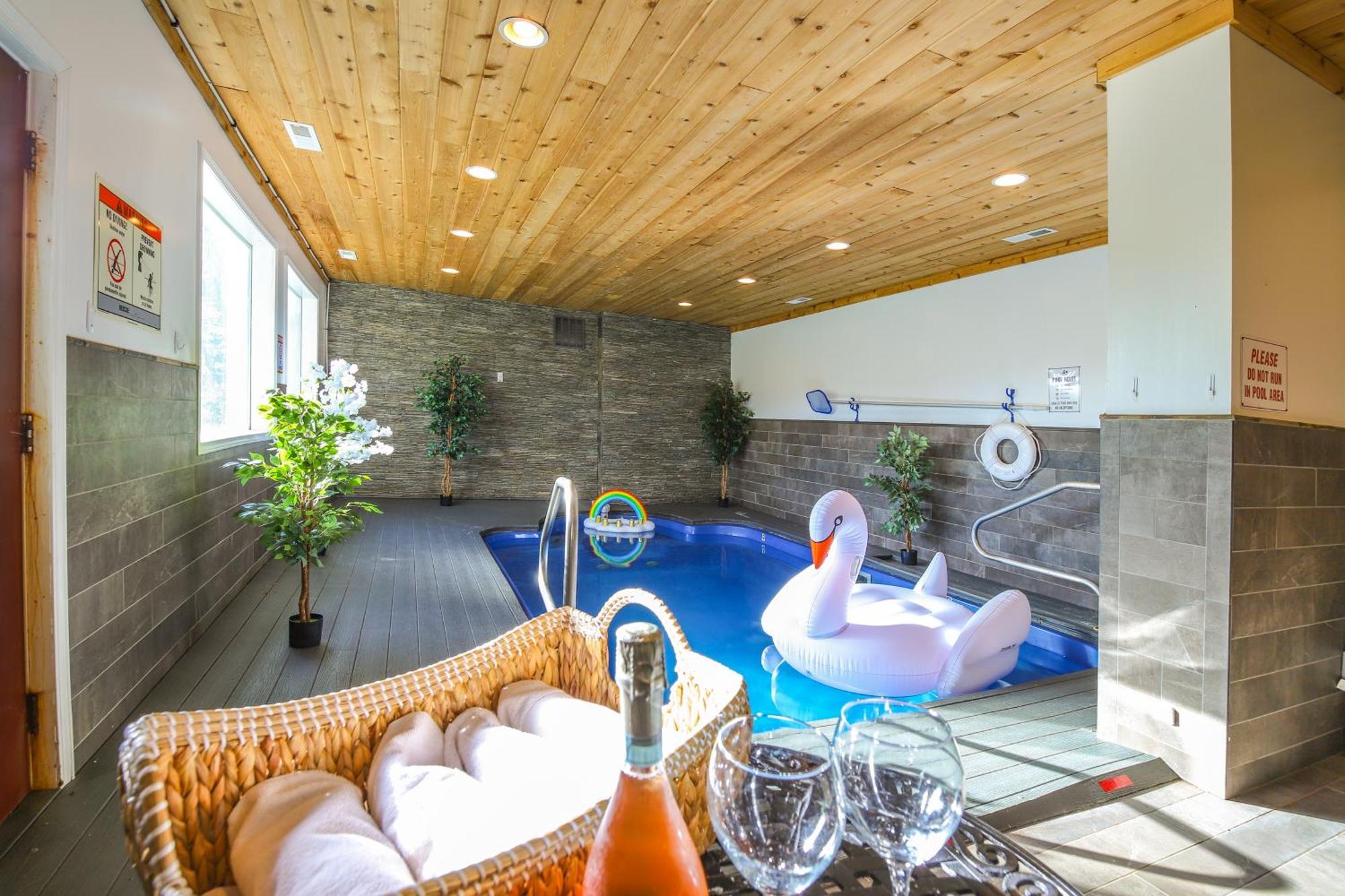 סביירוויל Pigeon Forge Cabin Sauna, Saltwater Pool And Views! מראה חיצוני תמונה
